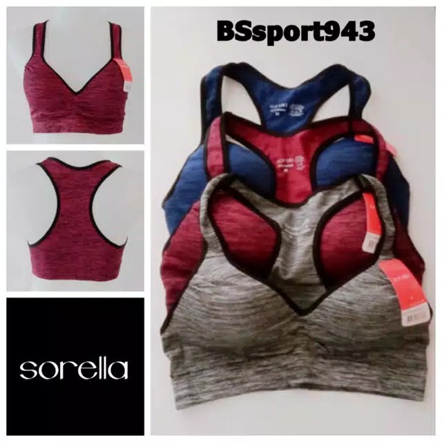 Sport Bra 943 SORELLA size M dan L