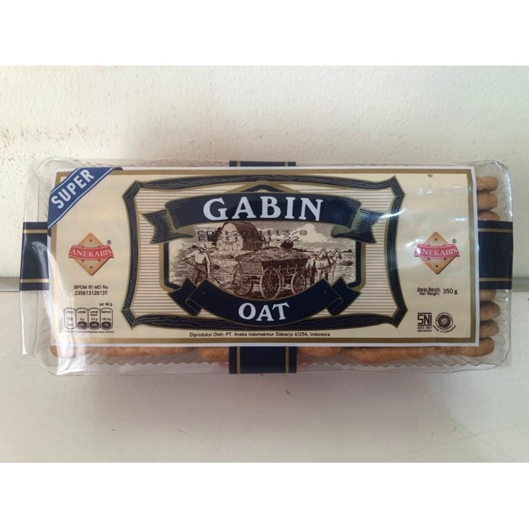 Biskuit Gabin Super Oat Original/ Anekabis Super Oat biscuits 350grm