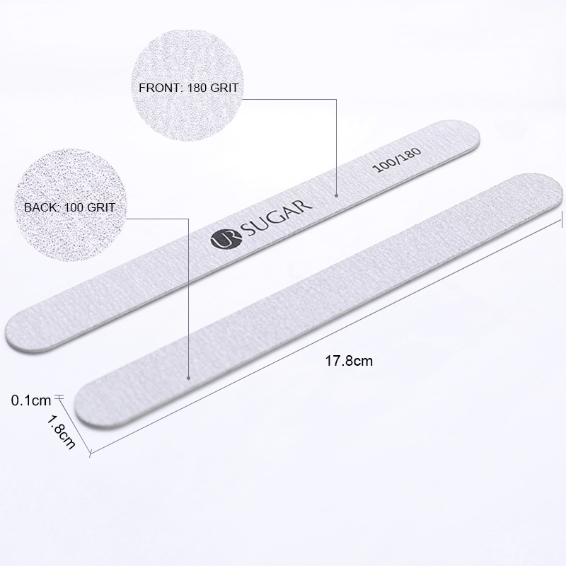 UR SUGAR 1Pc Grinding Sanding Nail File Buffing File Nail Art Tool 100/180