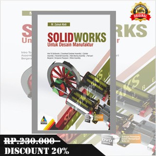 Jual BUKU SOLIDWORKS Untuk Desain Manufaktur + DVD | Shopee Indonesia