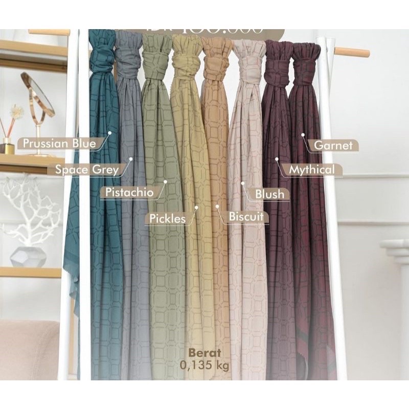 MONOGRAM SCARF BY HEYLOCAL.ID