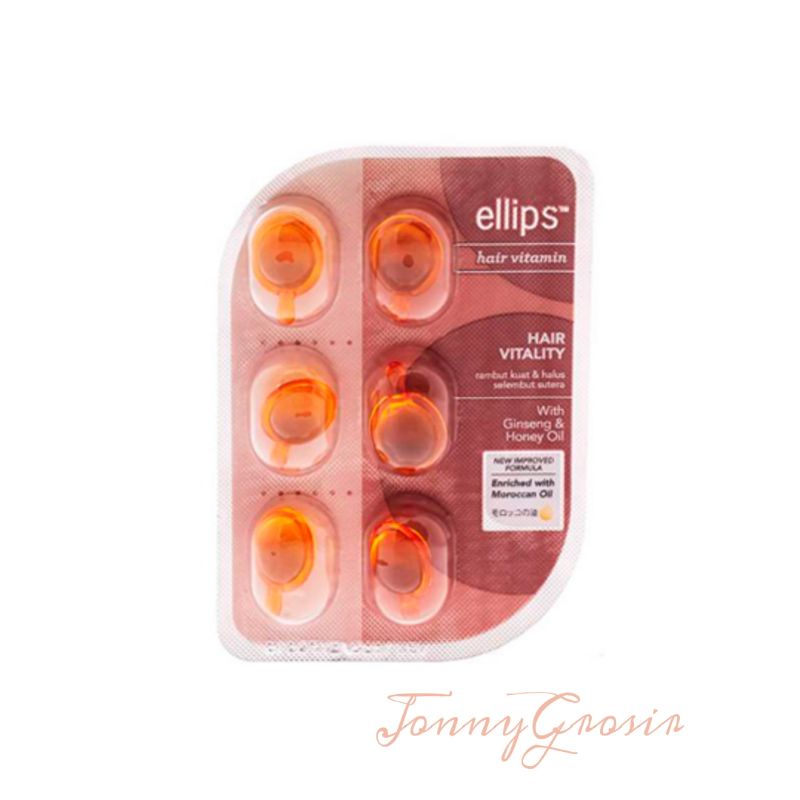 Ellips vitamin rambut saset blister isi 6 butir