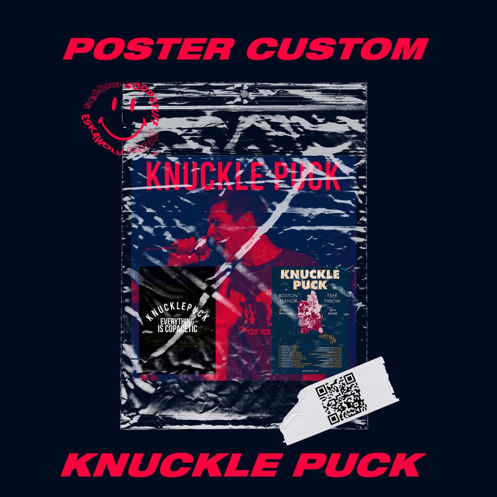 [Minimal Order 8pcs] Poster Band Knuckle Puck Pop Punk