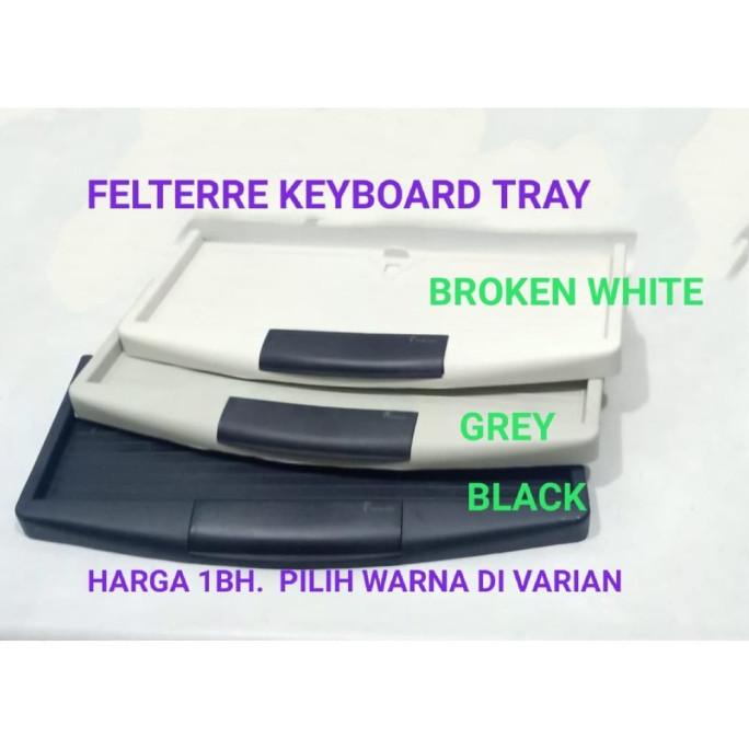 Femarg Keyboard Tray Rel Laci Tempat Tatakan Keyboard Meja Komputer