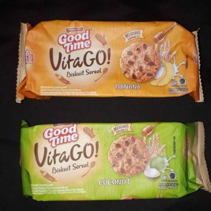 

Arnott's Good Time Vitago Coconut 64g - Biskuit good time