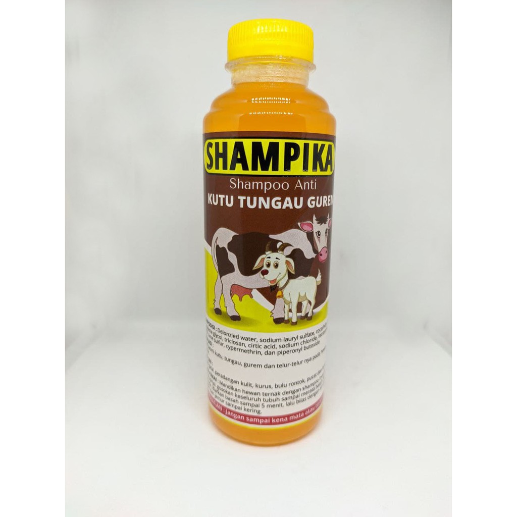 Shampoo Anti kutu Tungau Gurem Pada Ternak Sapi Kambing FEFARM