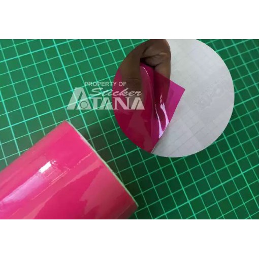 (COD) STIKER SKOTLET MOTOR AQUARIUM PROFIX PINK / MERAH MUDA TRANSPARAN 1 ROLL 15M PREMIUM GROSIR
