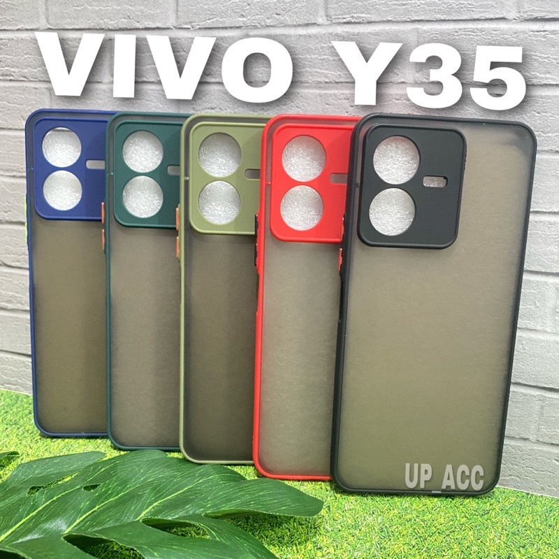 VIVO Y02 / Y16 / Y22 / Y35 / Y71 / Y75 5G Case Bumper Candy Matte FUZE Dove PROTECTOR Hybrid My Choice