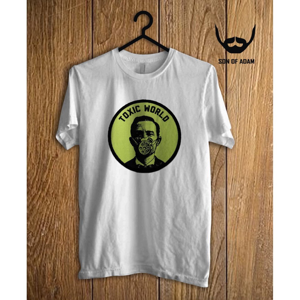 KAOS PRIA SABLON DTG TOXIC WORLD