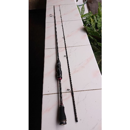 joran ultralight bullzen zantetsu hollow 1-3lb 2 piece bukan kaleng"
