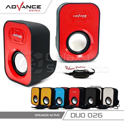 Trend-SPEAKER KOMPUTER PC / LAPTOP / NOTEBOOK / SPEAKER USB MINI MURAH ADVANCE DUO EYOTA S1 CLS 102 101