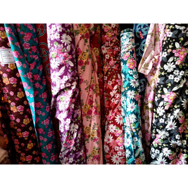 kain katun Jepang gramasi 40s, kios C 100 asar Tegal gubug Cirebon