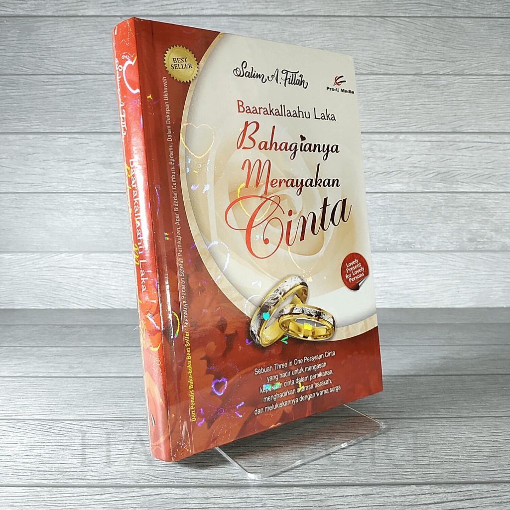 Buku Bahagianya Merayakan Cinta (Hard Cover) - Salim A. Fillah - Pro U Media 100% Original