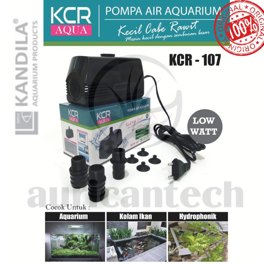 Kandila Power Head KCR-107 - KCR AQUA 107 5000 L/H Filter Pompa Air