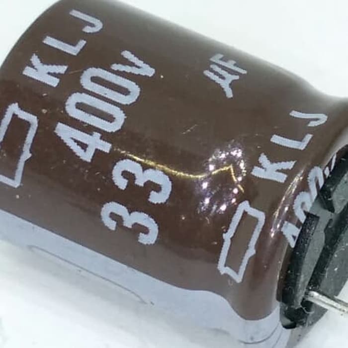 Elco 33uF 400V Series capacitor elko kapasitor