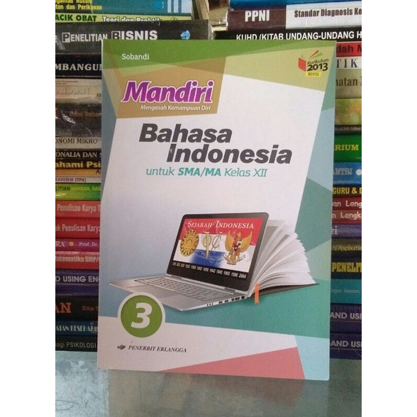 Mandiri Bahasa Indonesia SMA Kelas 12 XII Penerbit Erlangga
