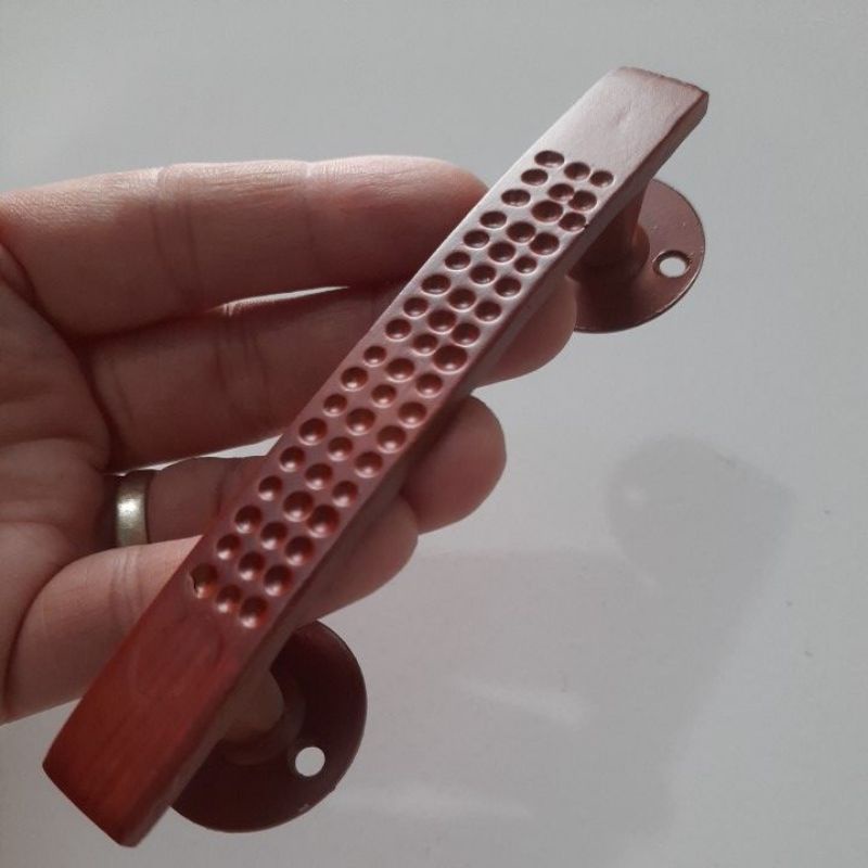 Tarikan pintu lemari kotak bintik coklat NTR tarikan laci tarikan lemari handle pintu pegangan pintu