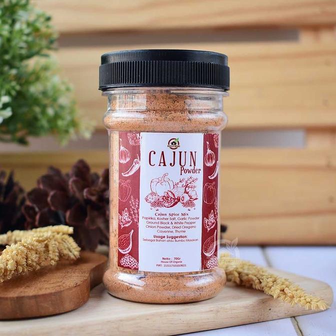 

Harap Baca Deskripsi Sebelum Order House Of Organix Cajun Spices Powder ( Bumbu Cajun ) 70 Gr