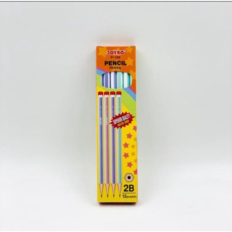 

Pensil / Pencil 2B Pastel Fancy P-100 / P 100