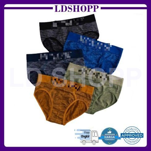 LDS W030 CELANA DALAM PRIA KOLOR CD MAN UNDERWEAR MEN SEMPAK MURAH IMPORT