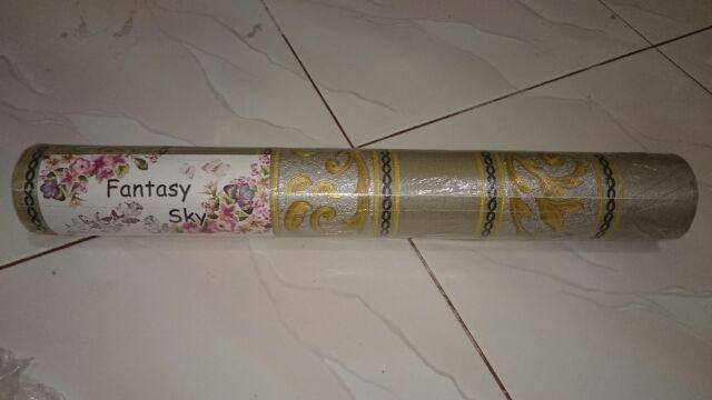 Wallpaper Dinding Garis Stripe Batik Klasik Berkualitas