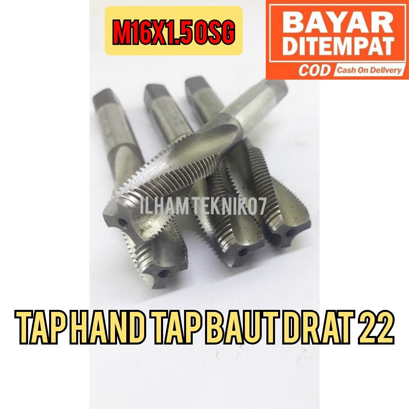 hand tap tap baut Drat 22 tap M16x1.5 OsG pembuat drat slek drat baut