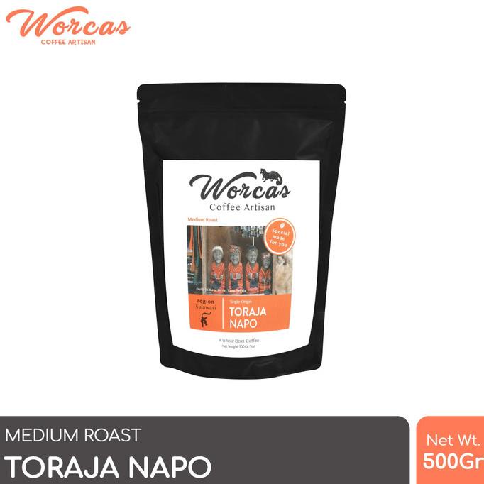 

Kopi Arabica Toraja Napo 500 Gram Medium Roast (Biji/Bubuk) -Diskon Besar