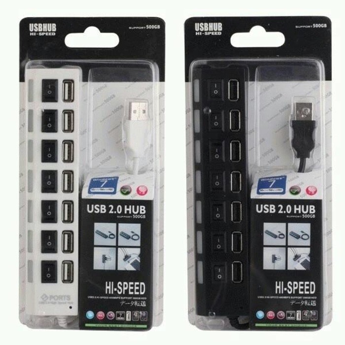 USB Hub 7 Port - Hiqh Speedcolokan cabang