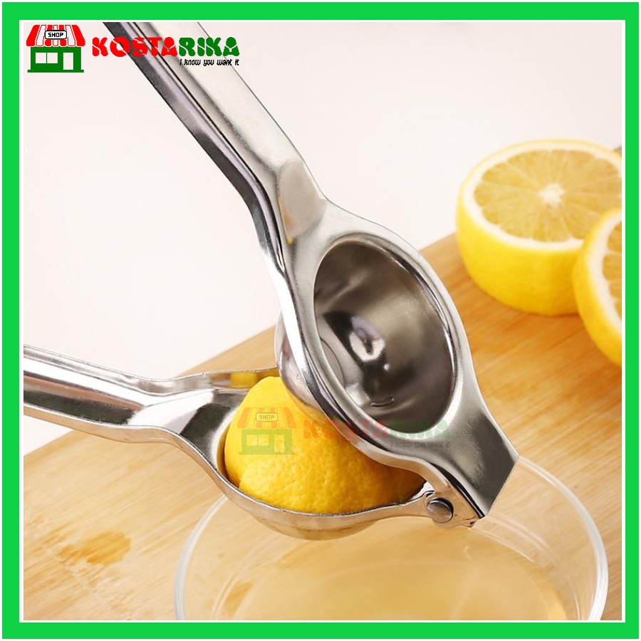 Alat Pemeras Jeruk Lemon Stainless Steel Atau Perasan Jeruk lemon Atau Pemeras Jeruk Nipis