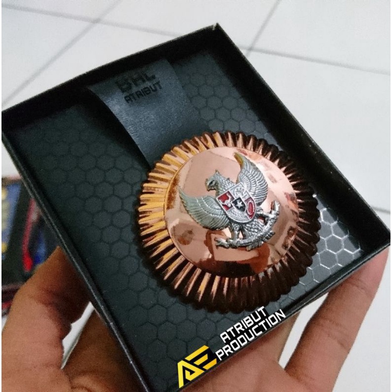 Tanda Jabatan Lurah Warna Perunggu - Tanda Jabatan Kades warna perunggu - Tanjab Lurah - Tanjab Kade