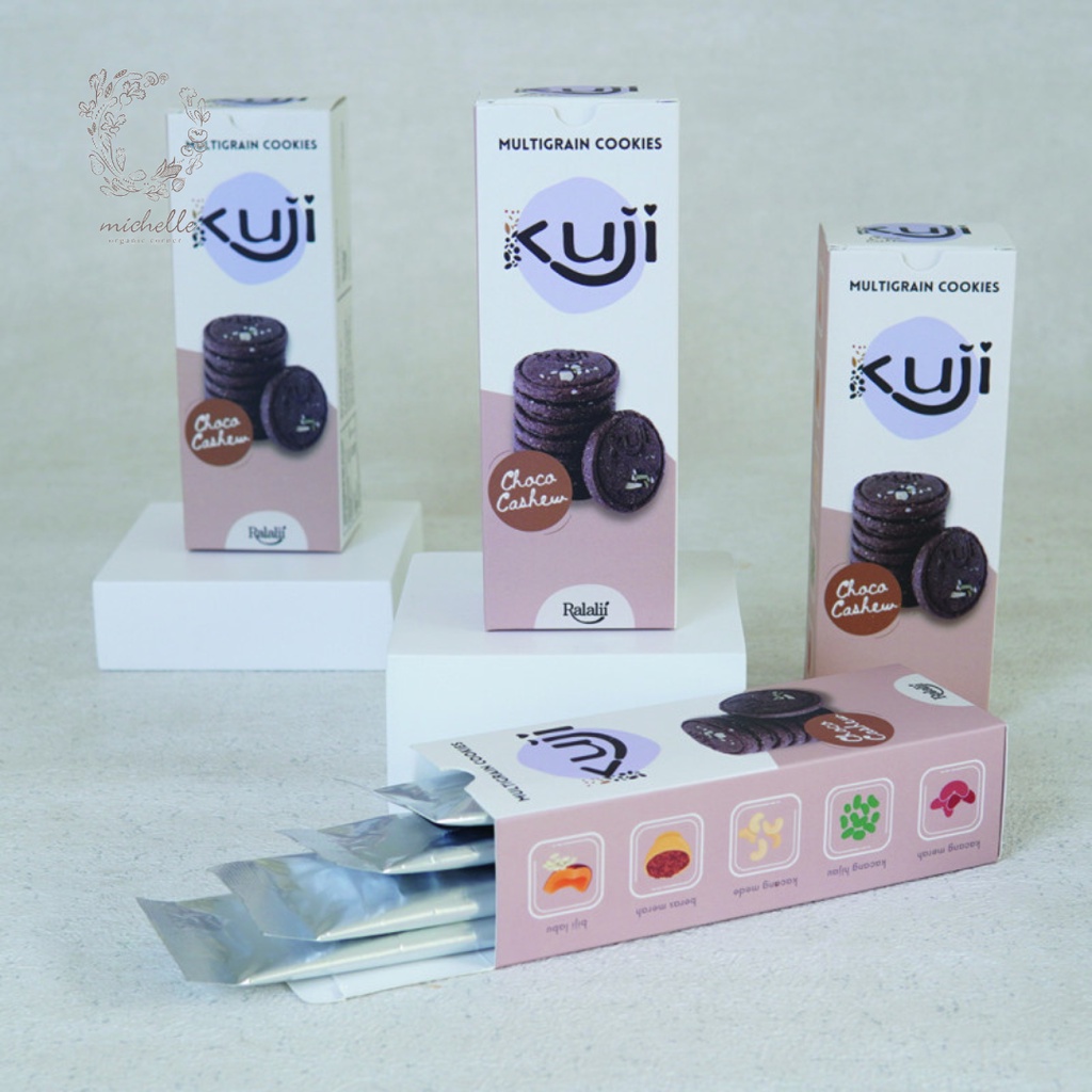 

Ralali - Kuji Multigrain Cookies, gluten free, egg & dairy free 80gr