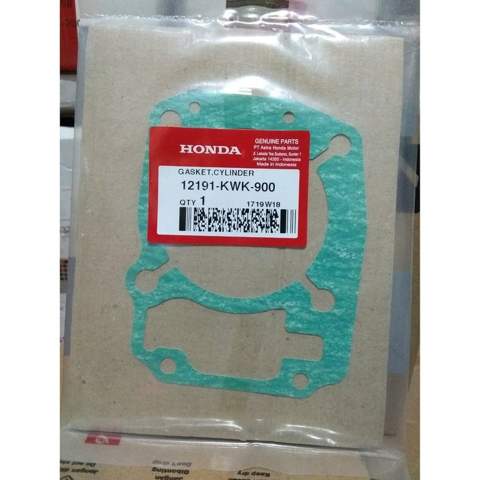 Gasket Paking Cylinder Megapro 2010 AHM 12191Kwk900