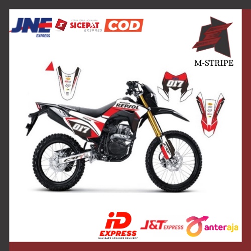 DECAL CRF 150 / STIKER MOTOR CRF150 / STRIPING MOTOR CRF / VARIASI CRF 150