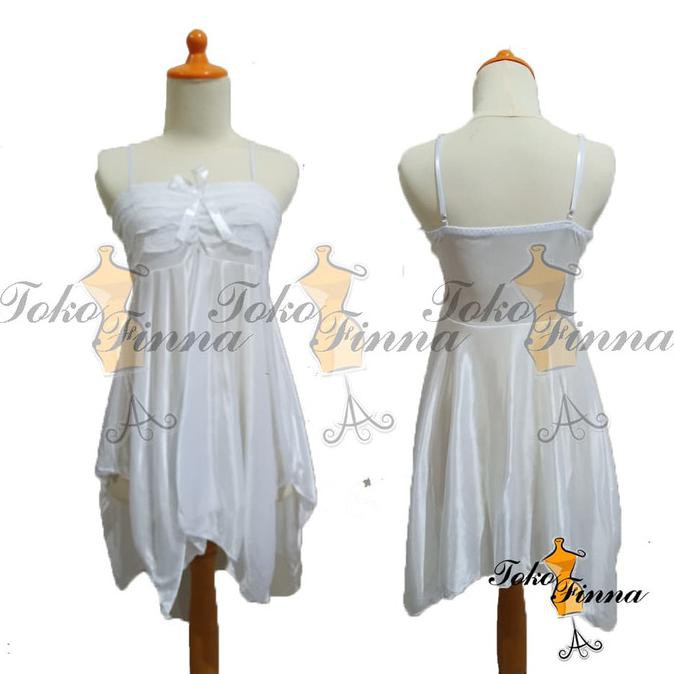 SK Sexy Lingerie Babydoll JJ1320 White ~ Lingerie + Gstring