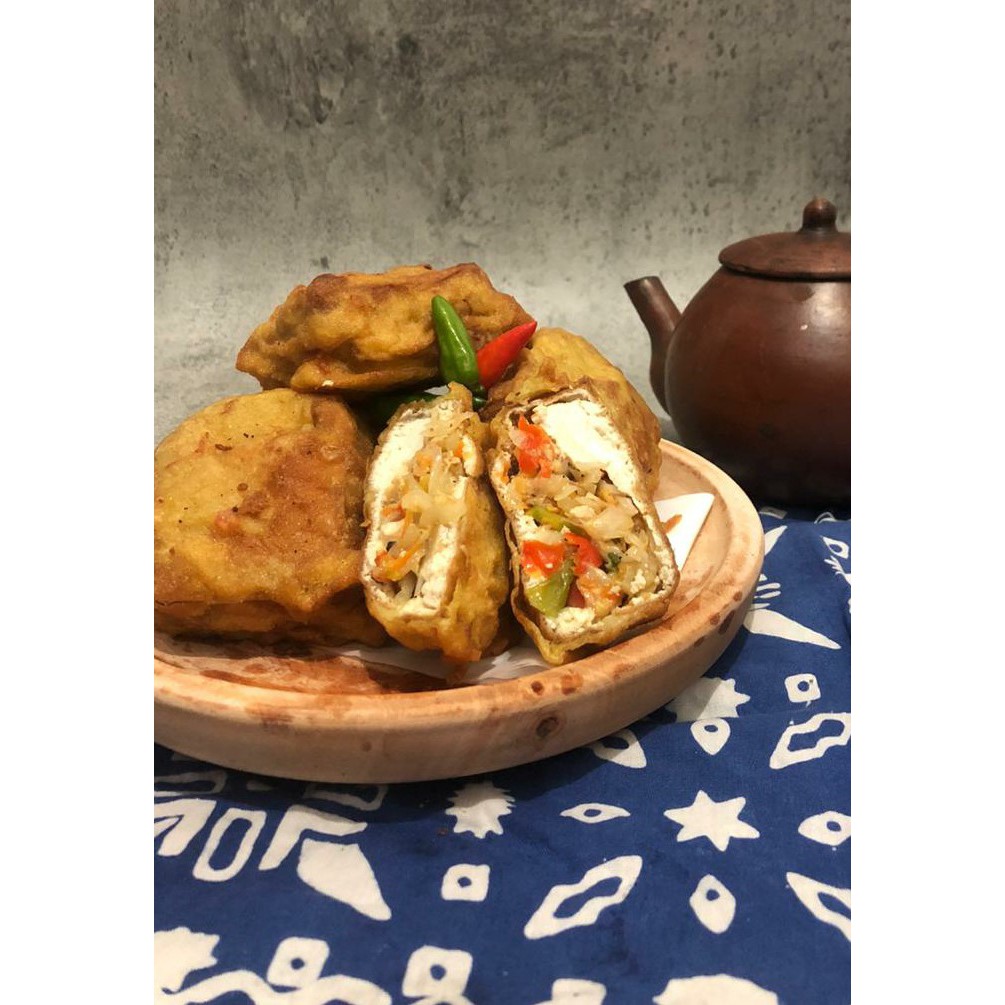

KHUSUS GOSEND/GRAB - TAHU PEDES ISI AYAM SAYUR