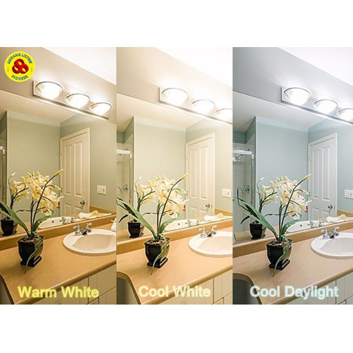 ECLAT Lampu LED 9W 3 Warna Putih-Semu-Kuning LED 9 W SceneSwitch 3Step