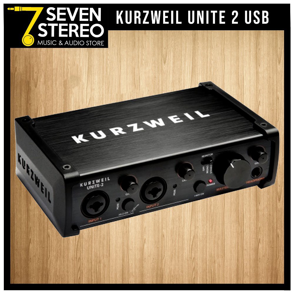 Kurzweill Kurzweil Unite 2 USB Audio Interface - Soundcard Recording