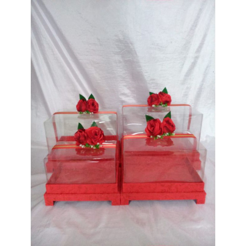 1 set 4 kotak seserahan lengkap