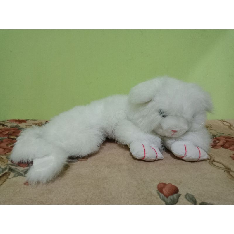 Boneka kucing bulu preloved