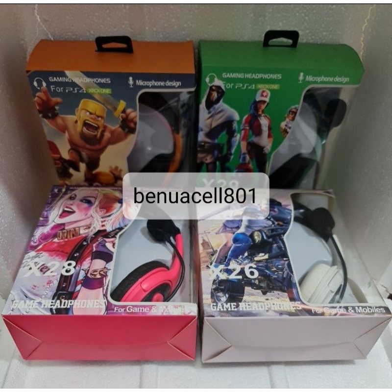 Headphone earphone headset gaming series 4 stereo