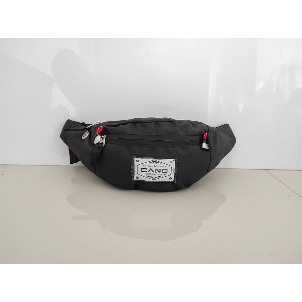 Tas Waist bag Pria Keren Slempang Selempang Kecil Bahu Sling bag Cowok Laki laki Terbaru Distro Bandung TWB307