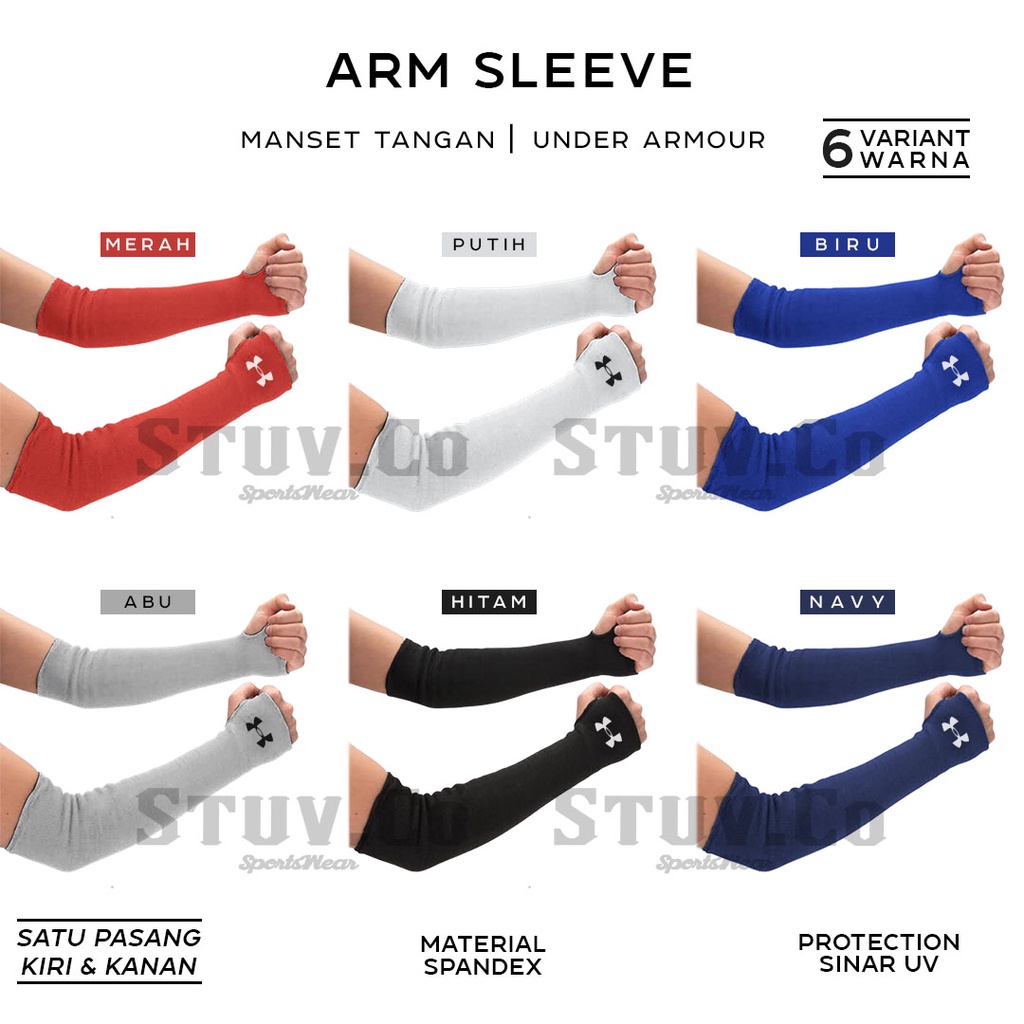 ARM SLEEVE PELINDUNG TANGAN ARMSLEEVE MANSET TANGAN CLIMBING HIKING SEPEDA JOGGING LARI OLAHRAGA