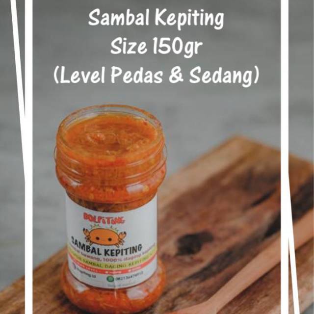 

Best Seller ! Sambal Kepiting