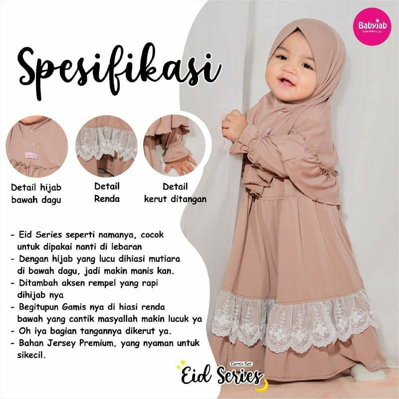 gamis babyjab eid series