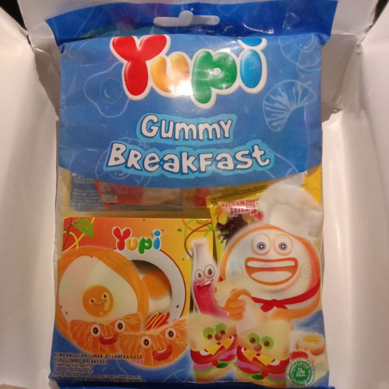 

yupi gummy breakfast