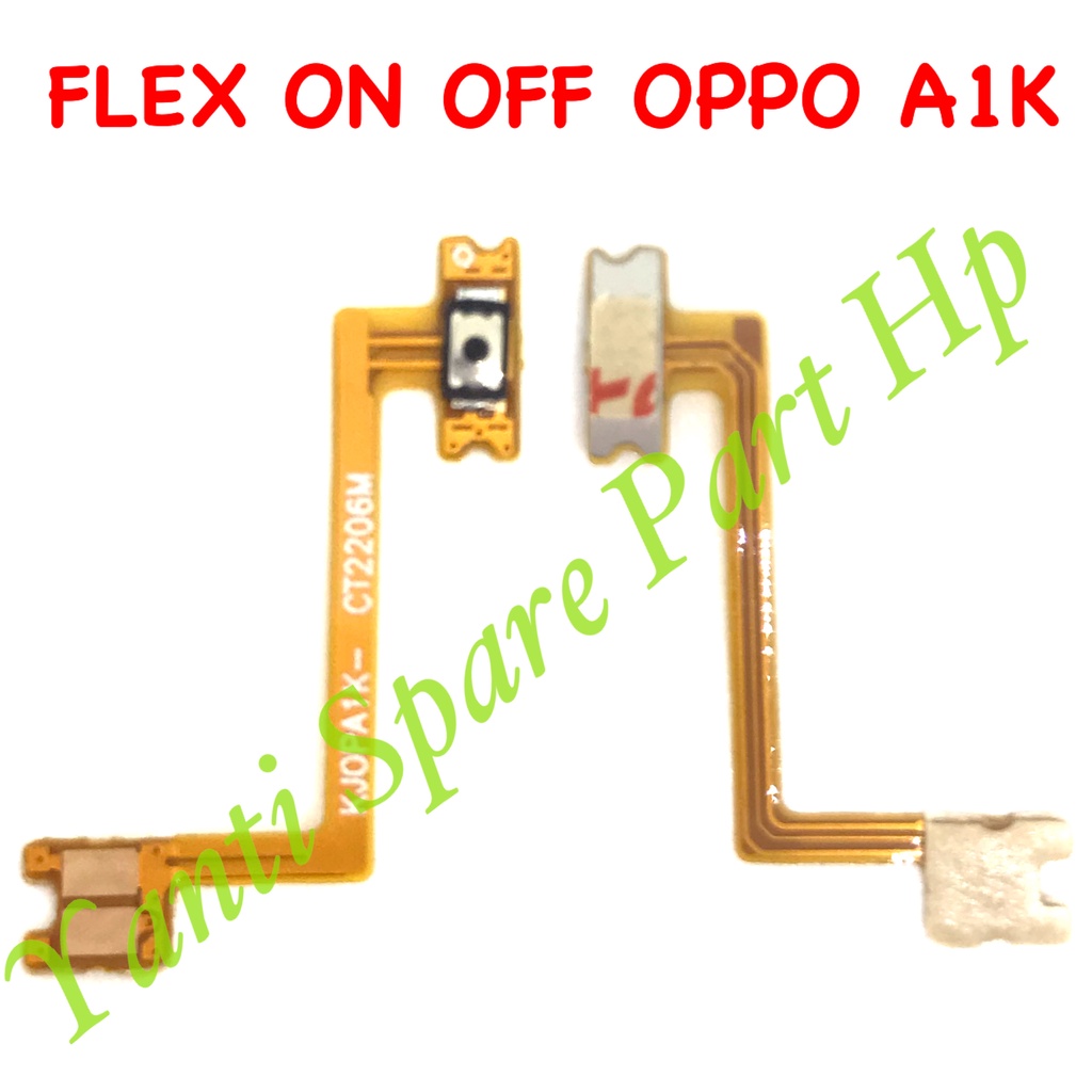 Flexible On Off Oppo A1K Realme C2 Original New