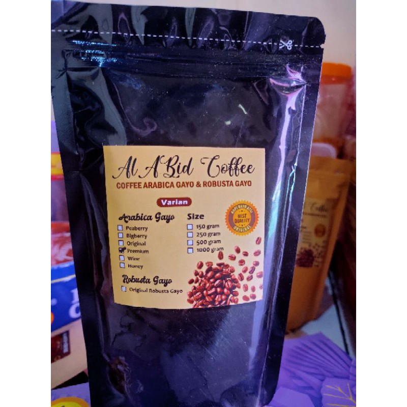

kopi Gayo Al Abid arabica premium