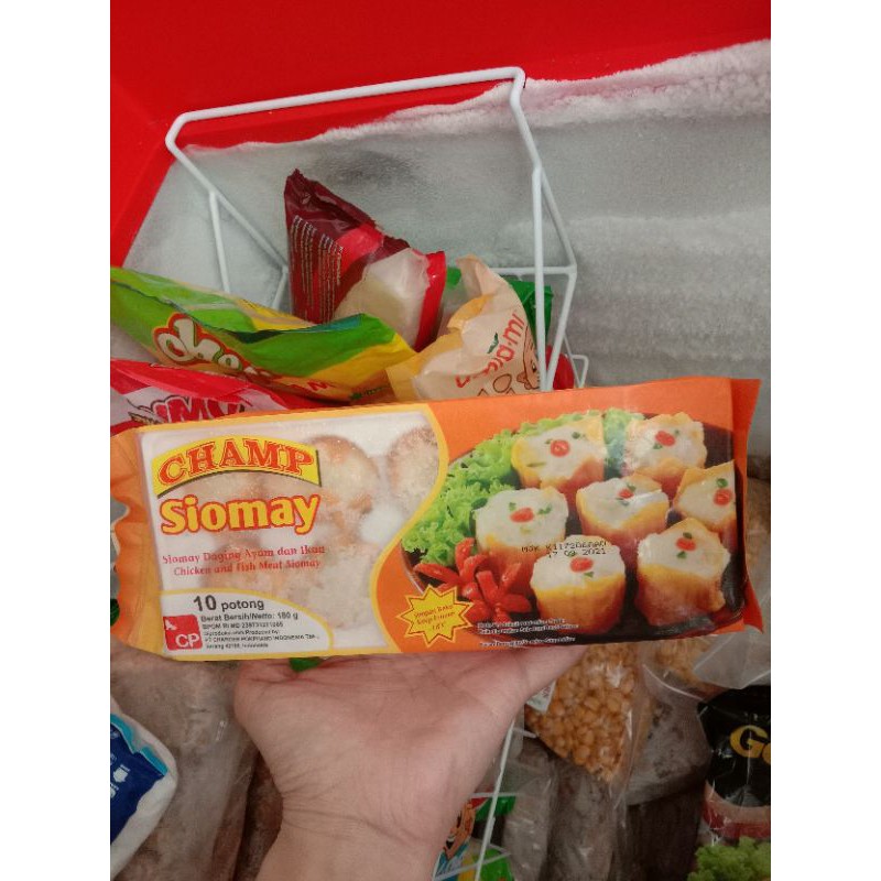 

CHAMP SIOMAY AYAM & IKAN OLAHAN ISI 10 180 GR