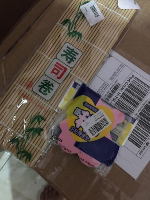 [beli 1 Gratis 1]⚡japanese Sushi Rice Rolling Roller Bamboo Diy Maker Sushi Mat Cooking Tool