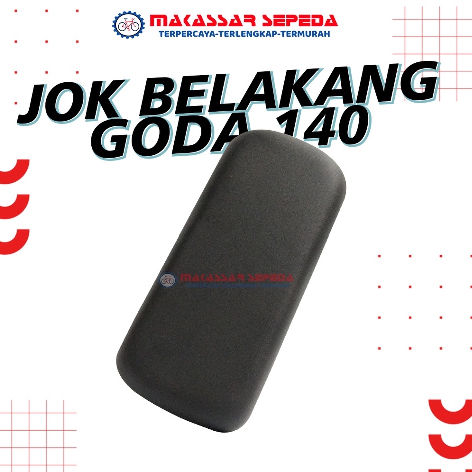 JOK BELAKANG/SADEL SEPEDA LISTRIK MEREK GODA